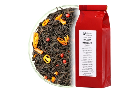 Herbata Czarna Black Hot Chili Peppers (OT) (50g) Rozgrzewająca Moc Aromatu !!